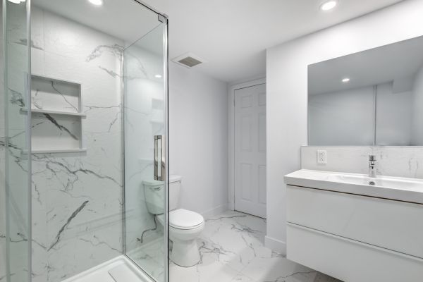 Basement Bathroom Construction in San Jose